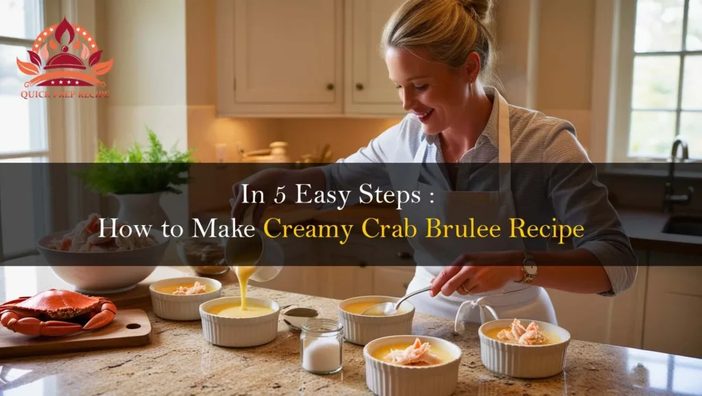 Crab Brulee Recipe