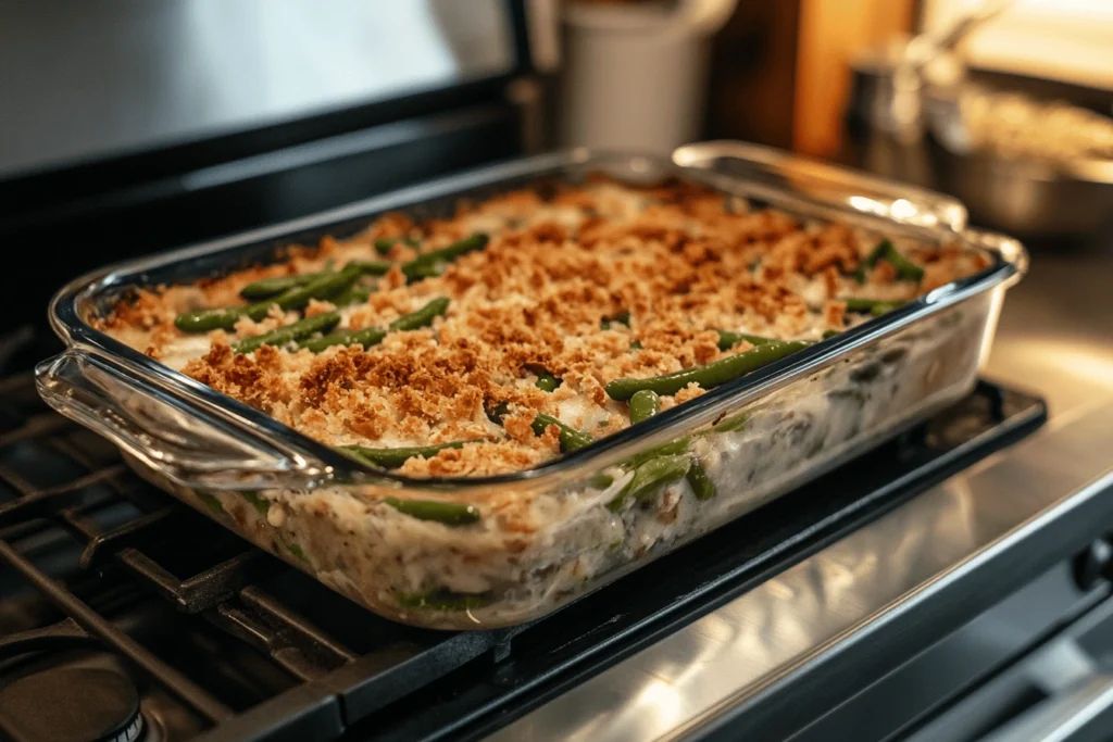 green bean casserole frozen